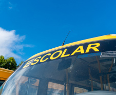 Educação: Nova frota de ônibus escolares beneficiará meio milhão de estudantes de 86 municípios