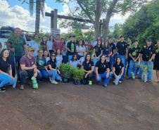 Ações ambientais organizadas pelo IAT para comemorar o Dia Mundial da Água distribuíram mais de oito mil mudas de espécies nativas