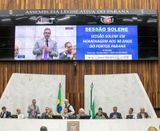 PORTOS DO PARANÁ ALEP PARABENIZA 90 ANOS