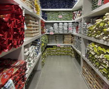 A 2ª remessa de alimentos não perecíveis para as escolas estaduais já está em andamento