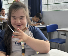 Estudantes do CE Gelvira Corrêa Pacheco avaliam a inclusão de novo alimento no cardápio escolar