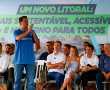 ASSINATURA DA ORDEM DE SERVIÇO PARA CONSTRUÇÃO DA UNIDADE NOVA ESCOLAR PROFESSORA RENNÈ CARVALHO DE AMORIM, LOCALIZADO NO BALNEÁRIO DE IPANEMA EM PONTAL DO PARANÁ