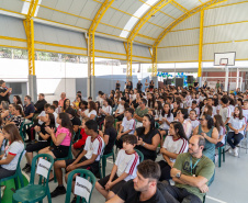 SEED NOVA QUADRA POLIESPORTIVA Colégio Estadual Marli Queiroz