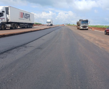 Duplicação de rodovia em Toledo mantém bom ritmo de trabalhos
