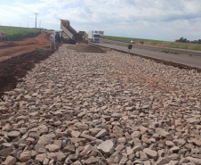 Duplicação de rodovia em Toledo mantém bom ritmo de trabalhos