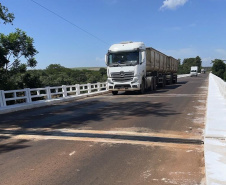 DER/PR restaura pista de ponte sobre o Rio Ivaí entre Rondon e Paraíso do Norte