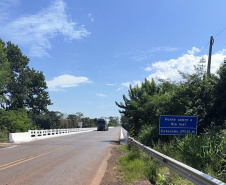 DER/PR restaura pista de ponte sobre o Rio Ivaí entre Rondon e Paraíso do Norte