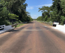 DER/PR restaura pista de ponte sobre o Rio Ivaí entre Rondon e Paraíso do Norte
