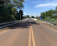 DER/PR restaura pista de ponte sobre o Rio Ivaí entre Rondon e Paraíso do Norte