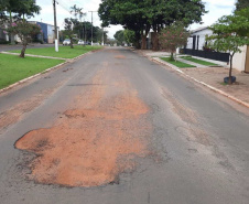 Recuperação de ruas em Tamboara