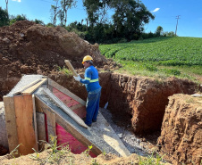 AMEP OBRA PAVIMENTAÇÃO MANDIRITUBA E SJP