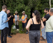 SANEPAR RESGATA ANIMAIS REPLANTIO VEGETAÇÃO