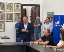Sanepar e Prefeitura anunciam obra de novo sistema de abastecimento de água para área rural da Lapa