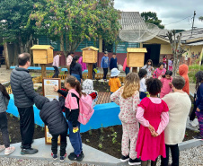 SANEPAR leva projetos de educação ambiental para escolas de General Carneiro