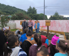SANEPAR leva projetos de educação ambiental para escolas de General Carneiro