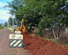 SANEPAR OBRAS DE ESGOTO BOA VISTA DA APARECIDA