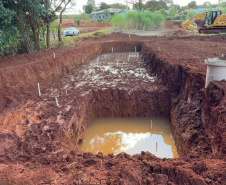 SANEPAR OBRAS DE ESGOTO BOA VISTA DA APARECIDA