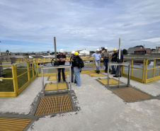 Obras na ETE Atuba Sul chegam à etapa final com eficiência e inovabilidade