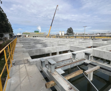 Obras na ETE Atuba Sul chegam à etapa final com eficiência e inovabilidade