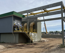 Obras na ETE Atuba Sul chegam à etapa final com eficiência e inovabilidade