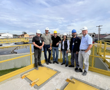 Obras na ETE Atuba Sul chegam à etapa final com eficiência e inovabilidade