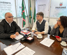  Sesa recebe comitiva do Espírito Santo para troca de experiências em Saúde Digital