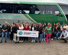 Paraná + Viagem: trabalhadores de indústrias têxteis fazem passeio gratuito pelo programa