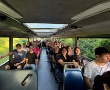 Paraná + Viagem: trabalhadores de indústrias têxteis fazem passeio gratuito pelo programa