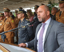 PMPR entrega Espadim Tiradentes para 106 cadetes do curso de ofici ais