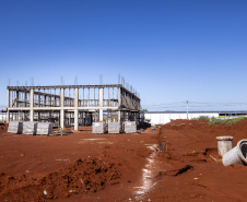 Obra de implantação de parque tecnológico do Tecpar em Maringá ultrapassa 25% de execução