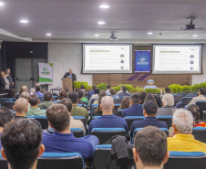 Rafael Greca, secretário de Estado do Desenvolvimento Sustentável, durante a apresentação do MonitoraPRAD para servidores da Sedest