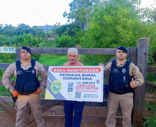 Patrulha Rural da PMPR colabora para redução de homicídio, roubo e furto em ambiente rural