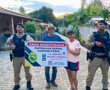 Patrulha Rural da PMPR colabora para redução de homicídio, roubo e furto em ambiente rural