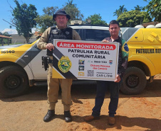 Patrulha Rural da PMPR colabora para redução de homicídio, roubo e furto em ambiente rural