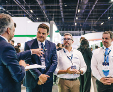 PORTOS DO PARANÁ Estande da Portos do Paraná foi o mais visitado no 1º dia da Intermodal 2025