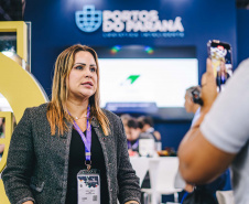 PORTOS DO PARANÁ Estande da Portos do Paraná foi o mais visitado no 1º dia da Intermodal 2025