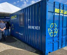 Recicla PG, ligado ao programa Recicla Paraná, da Secretaria de Estado do Desenvolvimento Sustentável, foi inaugurado oficialmente nesta terça-feira (15) em Ponta Grossa