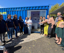 Recicla PG, ligado ao programa Recicla Paraná, da Secretaria de Estado do Desenvolvimento Sustentável, foi inaugurado oficialmente nesta terça-feira (15) em Ponta Grossa