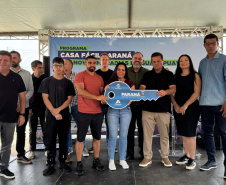 COHAPAR - Entrega de casas em Guarapuava 