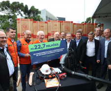 R$ 22 milhões: Estado entrega equipamentos a 100 municípios para combate a incêndios