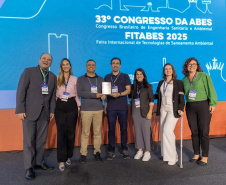 Empregados da Sanepar têm trabalhos premiados em Brasília
