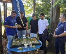 Lodo de Esgoto da Sanepar desperta interesse de visitantes da Expoingá