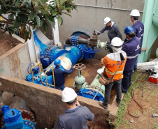 SANEPAR - Entra em operação a nova adutora de água bruta da Sanepar