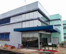 União da Vitória, 23 de maio de 2025 - Construção do Ambulatório Médico de Especialidades (AME).