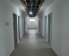 União da Vitória, 23 de maio de 2025 - Construção do Ambulatório Médico de Especialidades (AME).