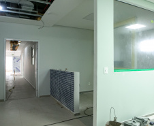 União da Vitória, 23 de maio de 2025 - Construção do Ambulatório Médico de Especialidades (AME).