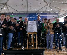 Palmas, 22 de maio de 2025 - O vice-governador Darci Piana participa da inauguração do Residencial Verdes Campos. São 199 casas, sendo todas as unidades subsidiadas pelo Governo do Estado, por meio do Casa Fácil Paraná.