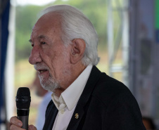 Palmas, 22 de maio de 2025 - O vice-governador Darci Piana participa da inauguração do Residencial Verdes Campos. São 199 casas, sendo todas as unidades subsidiadas pelo Governo do Estado, por meio do Casa Fácil Paraná.