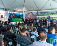 Nova estrutura do Colégio Profa. Rosa Frederica Johnson é entregue à comunidade de Almirante Tamandaré,com investimento de R$ 1,1 milhões do Governo do Estado