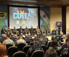 PCPR realiza abertura do IX Curso de Operações Táticas Especiais
